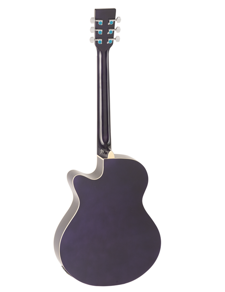 GUITARRA ACÚSTICA ADMIRA INDIANA MORADA BRILLO