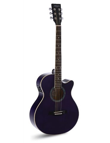 GUITARRA ACÚSTICA ADMIRA INDIANA MORADA SATINADA