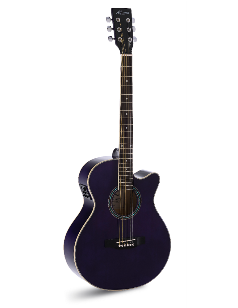 GUITARRA ACÚSTICA ADMIRA INDIANA MORADA SATINADA
