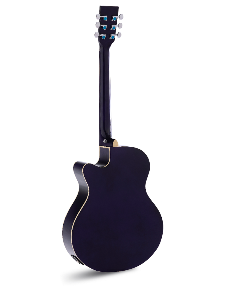 GUITARRA ACÚSTICA ADMIRA INDIANA MORADA SATINADA