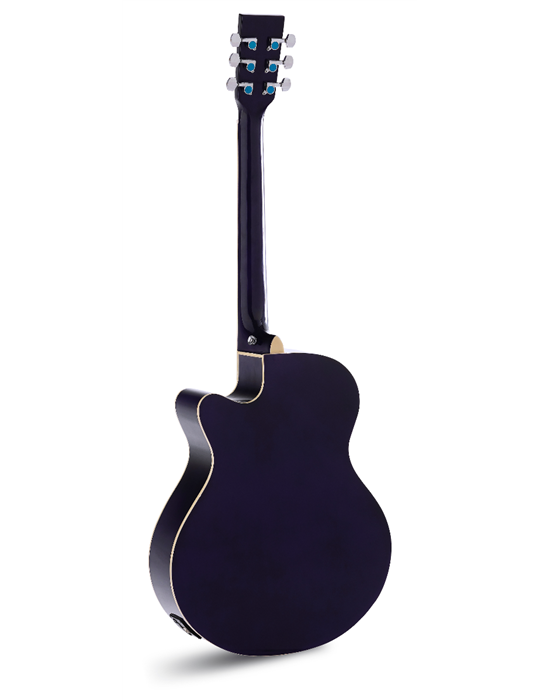 GUITARRA ACÚSTICA ADMIRA INDIANA MORADA SATINADA