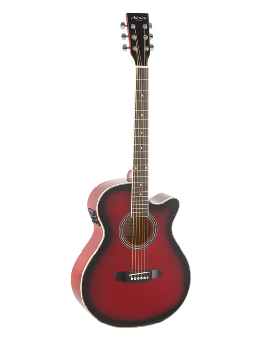 GUITARRA ACÚSTICA ADMIRA INDIANA ROJA BRILLO
