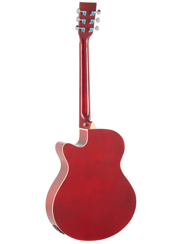 GUITARRA ACÚSTICA ADMIRA INDIANA ROJA BRILLO 2