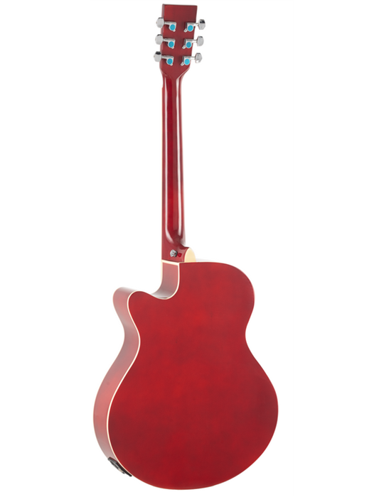GUITARRA ACÚSTICA ADMIRA INDIANA ROJA BRILLO