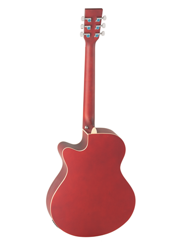 GUITARRA ACÚSTICA ADMIRA INDIANA ROJA SATINADA 2