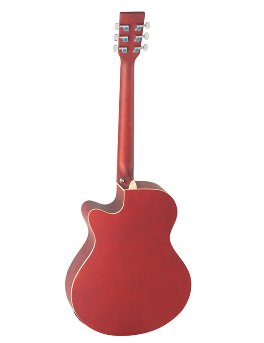 GUITARRA ACÚSTICA ADMIRA INDIANA ROJA SATINADA