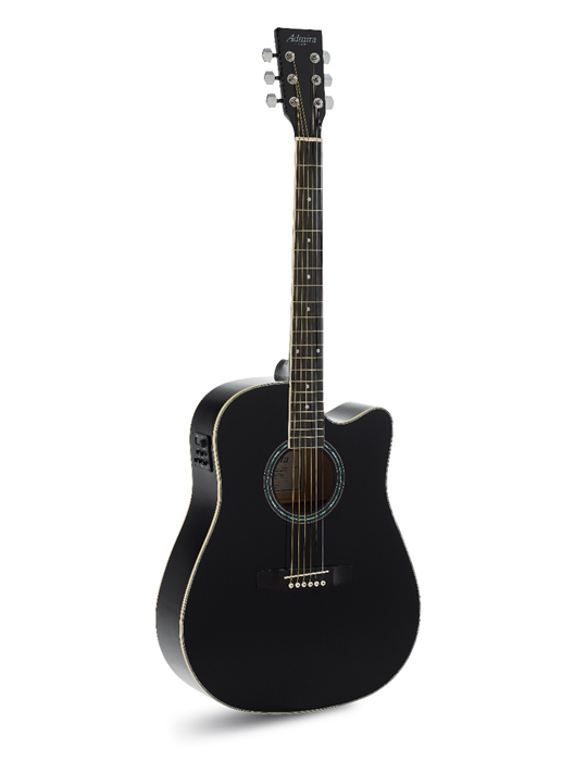GUITARRA ACÚSTICA ADMIRA TENNESSEE NEGRA SATINADA
