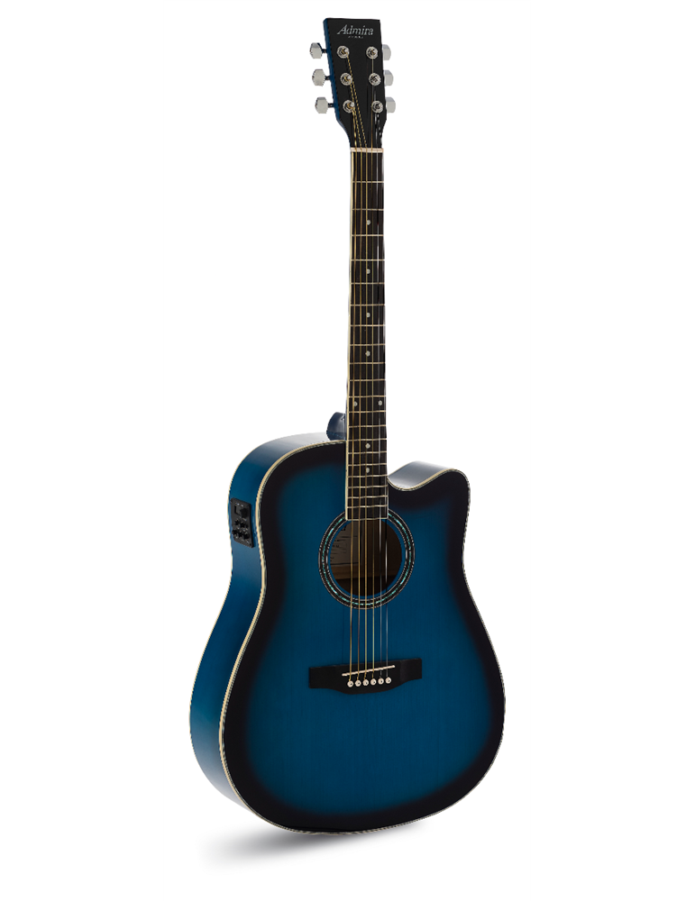 GUITARRA ACÚSTICA ADMIRA TENNESSEE AZUL BRILLO