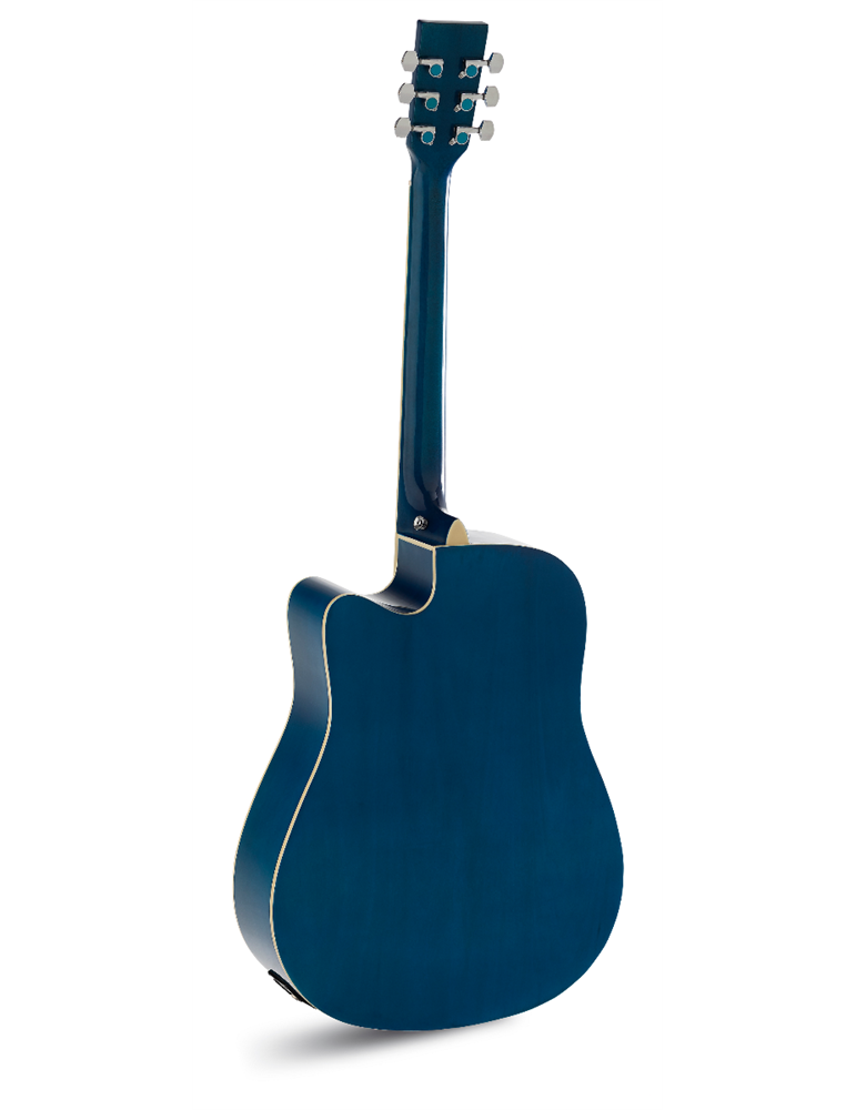 GUITARRA ACÚSTICA ADMIRA TENNESSEE AZUL SATINADA
