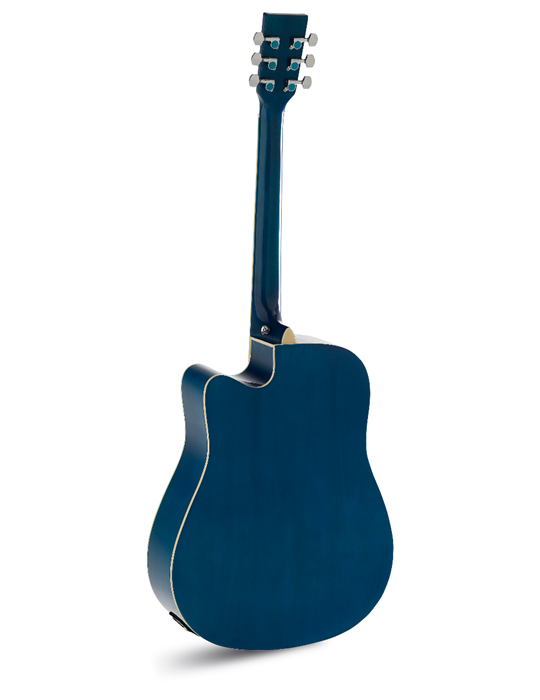 GUITARRA ACÚSTICA ADMIRA TENNESSEE AZUL SATINADA