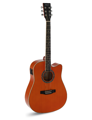 GUITARRA ACÚSTICA ADMIRA TENNESSEE NARANJA BRILLO