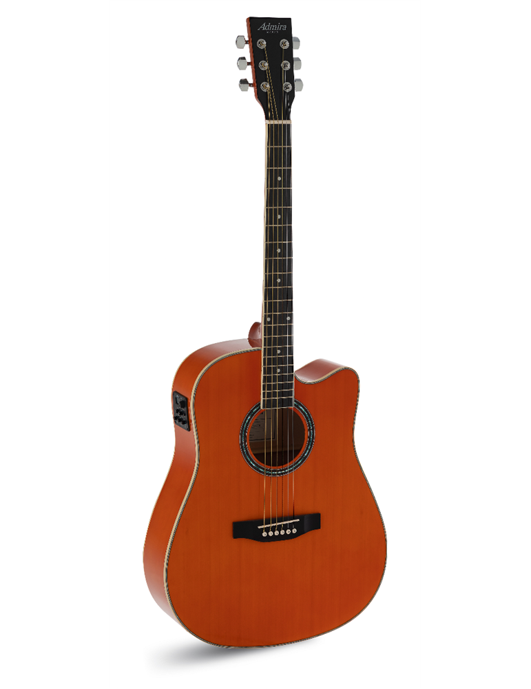 GUITARRA ACÚSTICA ADMIRA TENNESSEE NARANJA BRILLO
