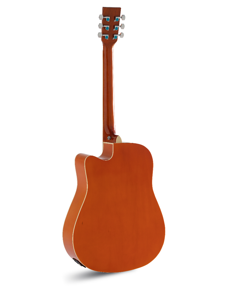 GUITARRA ACÚSTICA ADMIRA TENNESSEE NARANJA BRILLO