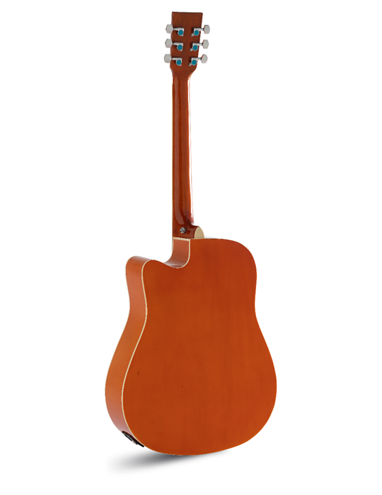 GUITARRA ACÚSTICA ADMIRA TENNESSEE NARANJA BRILLO