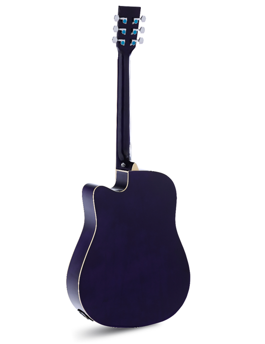 GUITARRA ACÚSTICA ADMIRA TENNESSEE MORADA BRILLO