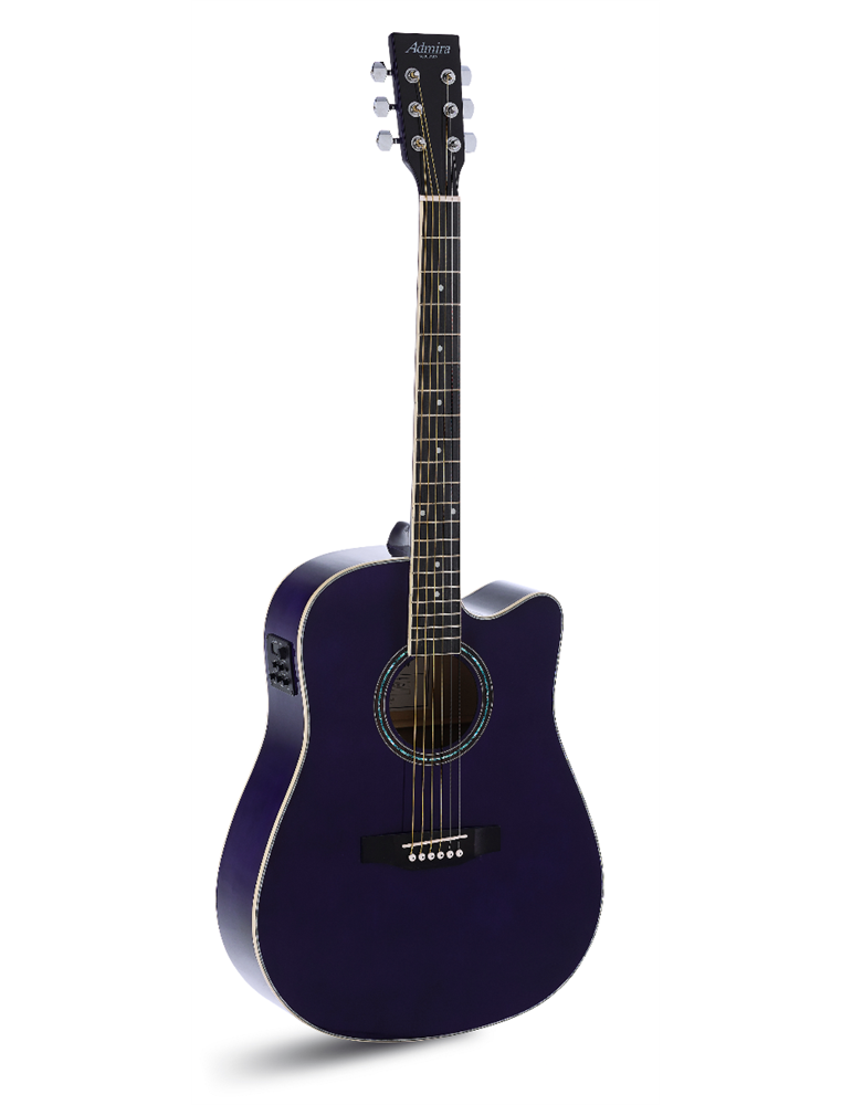 GUITARRA ACÚSTICA ADMIRA TENNESSEE MORADA SATINADA