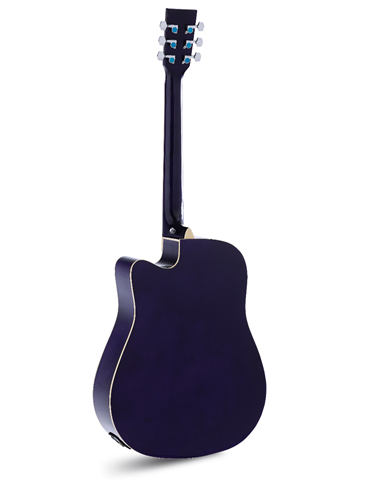 GUITARRA ACÚSTICA ADMIRA TENNESSEE MORADA SATINADA 2