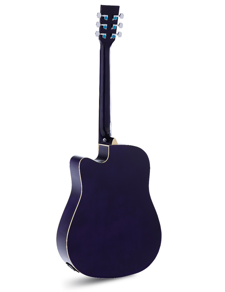 GUITARRA ACÚSTICA ADMIRA TENNESSEE MORADA SATINADA