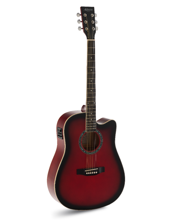 GUITARRA ACÚSTICA ADMIRA TENNESSEE ROJA BRILLO
