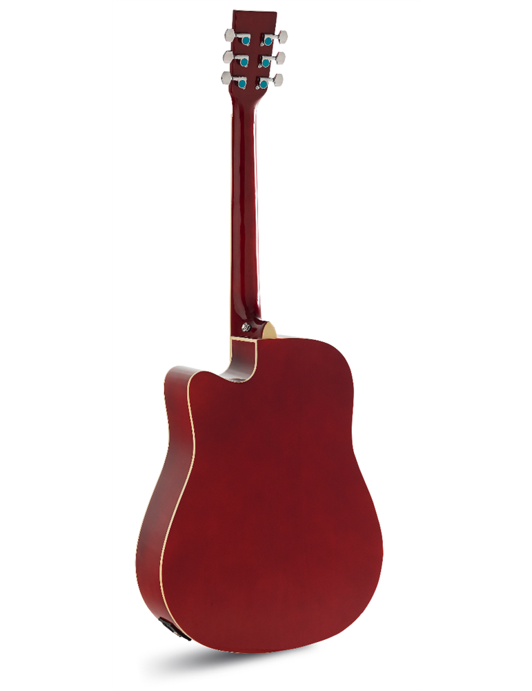 GUITARRA ACÚSTICA ADMIRA TENNESSEE ROJA BRILLO