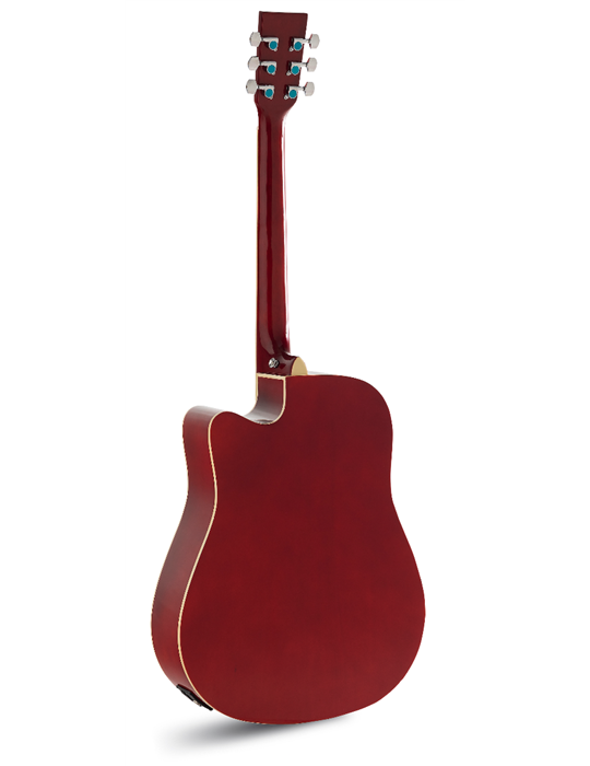 GUITARRA ACÚSTICA ADMIRA TENNESSEE ROJA BRILLO