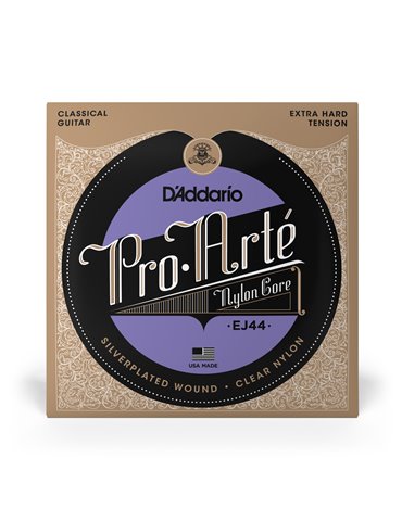 D'Addario EJ44 Pro-Arte, cuerdas de nailon para guitarra clásica, tensión extra dura 2