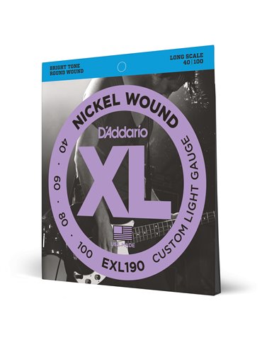D'Addario EXL120, cuerdas con entorchado en níquel para guitarra eléctrica, extra blandas, 9-42