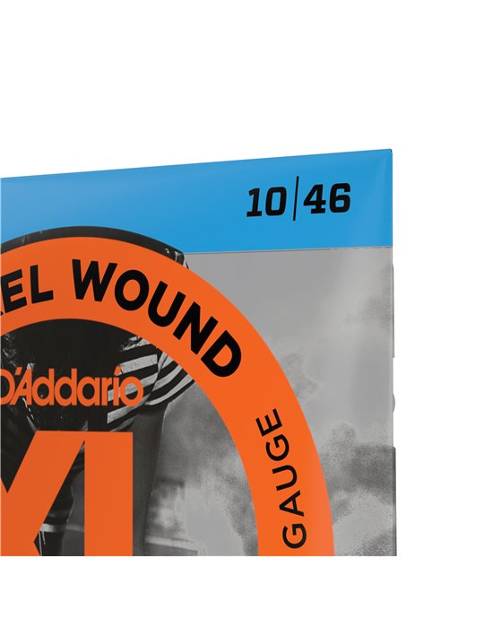 D'Addario EXL110, cuerdas con entorchado en níquel para guitarra eléctrica, regular blandas, 10-46