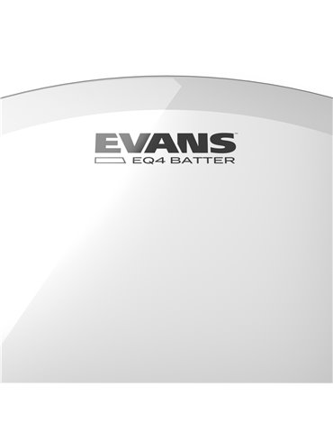 EVANS EQ4. Parche de bombo transparente, 16 pulgadas 2