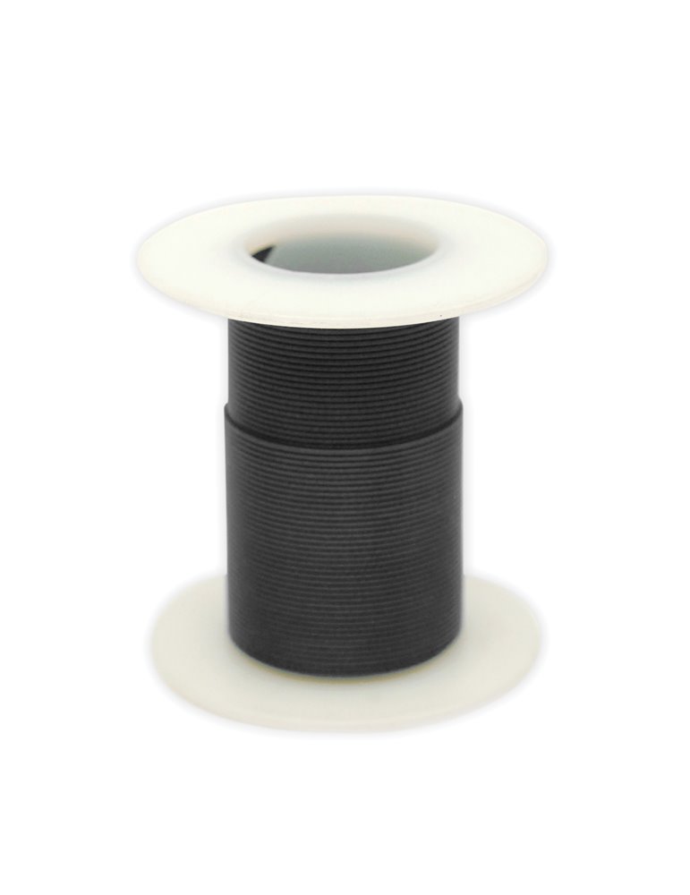 Rollo de cuerda de nailon negro para redoblante PureSound de 50 pies (15 m)