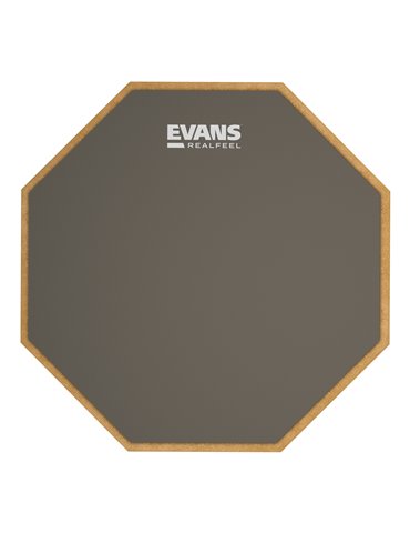 Almohadilla de práctica RealFeel de EVANS, 12 pulgadas (305 mm).