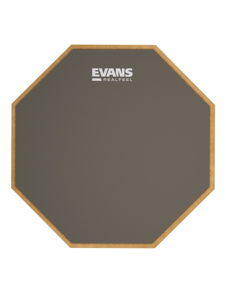 Almohadilla de práctica RealFeel de EVANS, 12 pulgadas (305 mm).