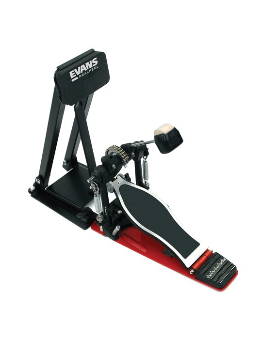 Almohadilla de práctica plegable para pedal de bombo RealFeel de EVANS.