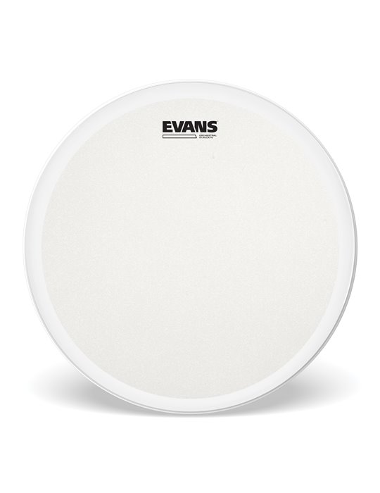 Parche con recubrimiento blanco para redoblante de 14 pulgadas (356 mm) Orchestral Stacatto de EVANS.
