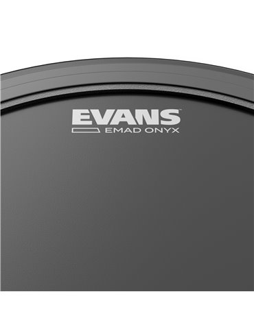 Parche Onyx para bombo de 22 pulgadas (559 mm) con sistema EMAD de EVANS. 2