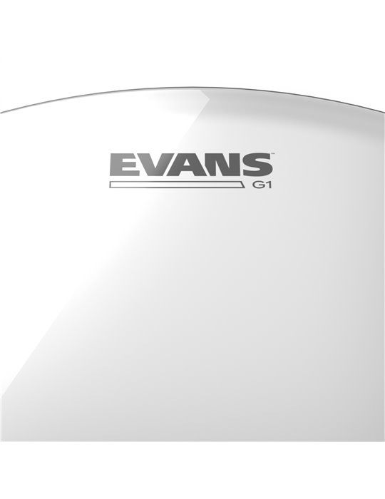 Parche transparente para bombo de 18 pulgadas (457 mm) G1 de EVANS.