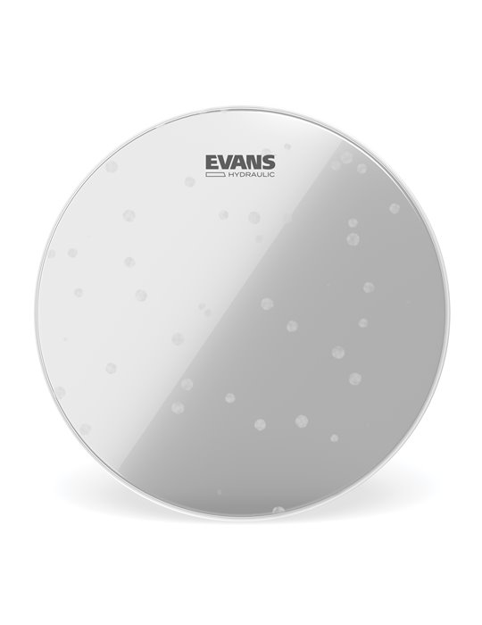 Parche hidráulico efecto vidrio (transparente) para bombo de 22 pulgadas (559 mm) Hydraulic de EVANS.