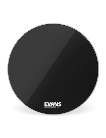 Parche resonante negro para bombo de 20 pulgadas (508 mm) EVANS.