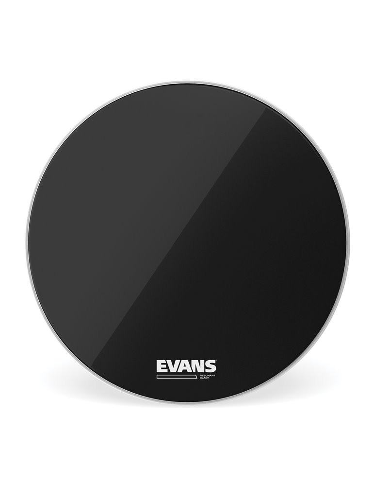 Parche resonante negro para bombo de 20 pulgadas (508 mm) EVANS.