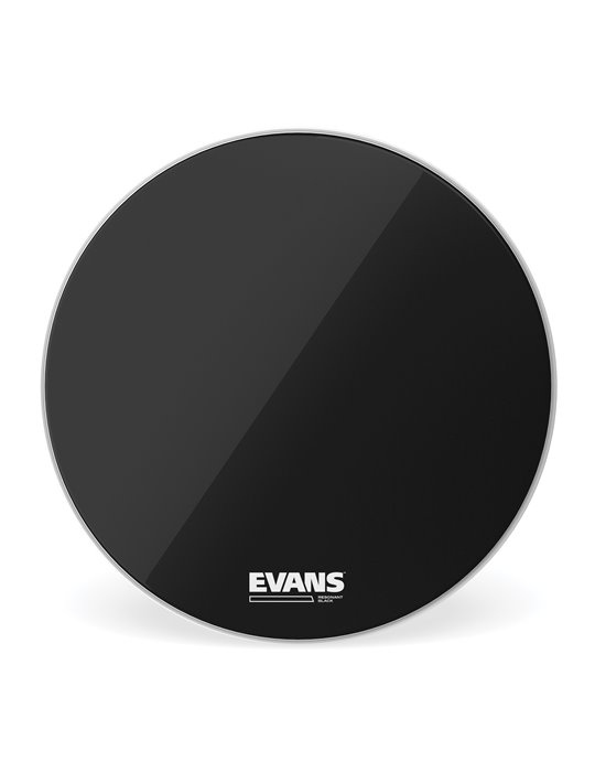 Parche resonante negro para bombo de 22 pulgadas (559 mm) EVANS.