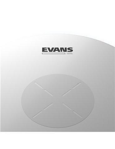 Parche para tambor de 13 pulgadas (330 mm) Power Center de EVANS. 2