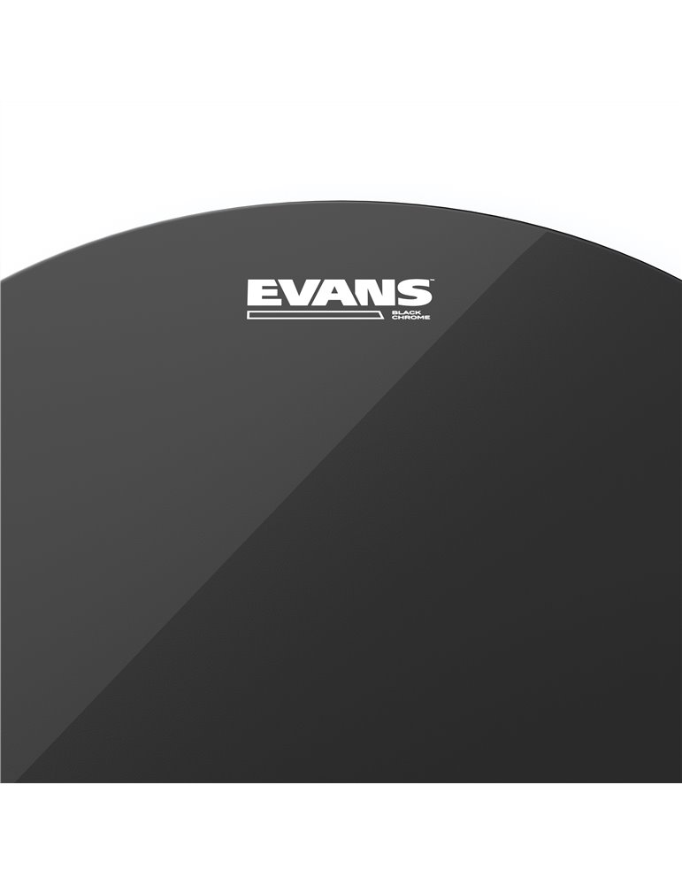 Parche para tambor de 8 pulgadas (203 mm) Black Chrome de EVANS.