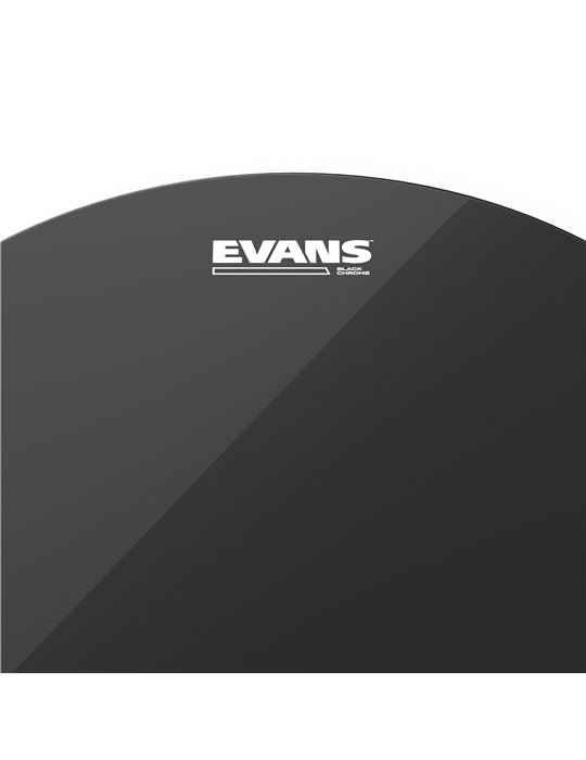 Parche para tambor de 8 pulgadas (203 mm) Black Chrome de EVANS.