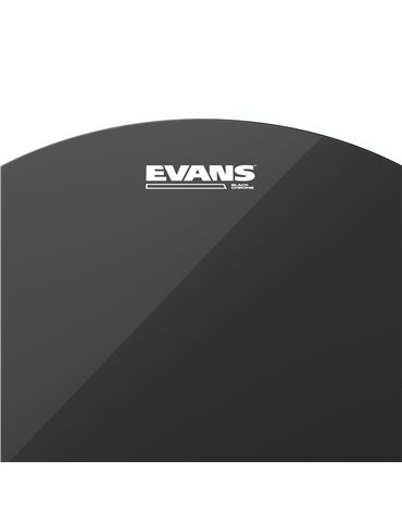 Parche para tambor de 13 pulgadas (330 mm) Black Chrome de EVANS. 2