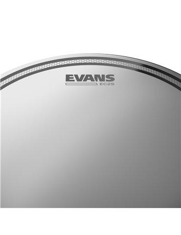 Juego de parches recubiertos para toms (10, 12 y 16 pulgadas/254, 305 y 406 mm), rock, EC2 de EVANS. 2