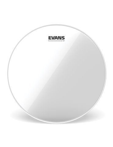 Parche transparente para tambor de 8 pulgadas (203 mm) G1 de EVANS.