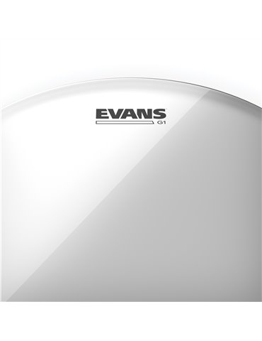 Parche transparente para tambor de 10 pulgadas (254 mm) G1 de EVANS. 2