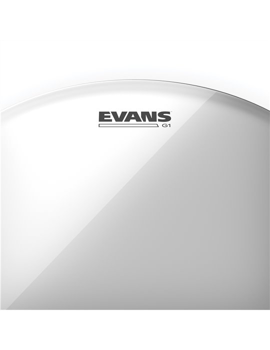 Parche transparente para tambor de 15 pulgadas (381 mm) G1 de EVANS.