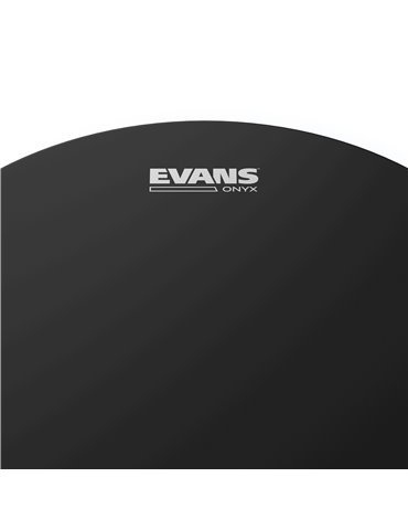 Juego de parches recubiertos de 2 capas para toms (10, 12 y 14 pulgadas/254, 305 y 356 mm), fusión, Onyx de EVANS. 2