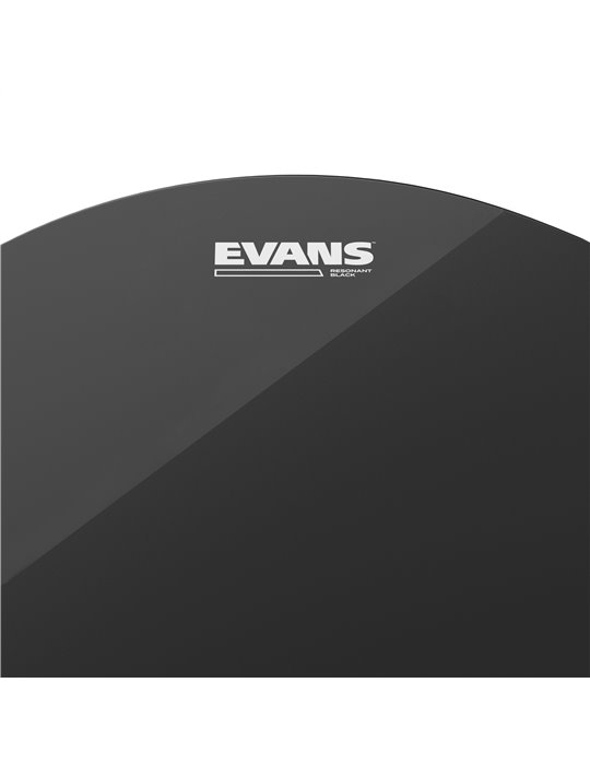Parche resonante negro para tambor de 13 pulgadas (330 mm) EVANS.